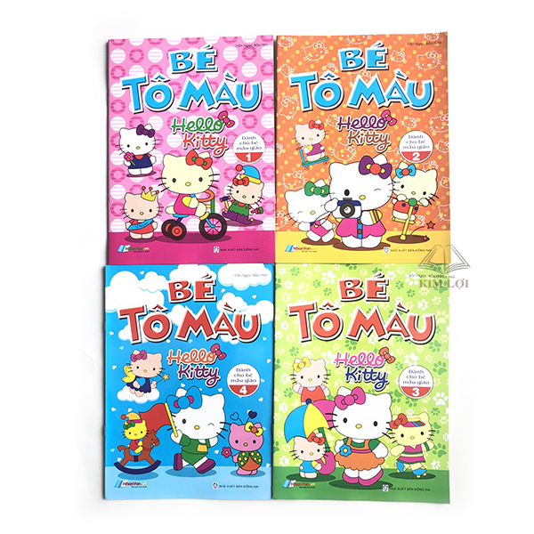 Tập Tô Màu Hello Kitty - Nhà Phân Phối Kim Lợi